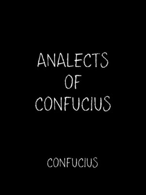 cover image of Analects of Confucius